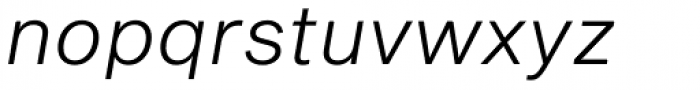 Shapiro Pro 424 Italic Font LOWERCASE
