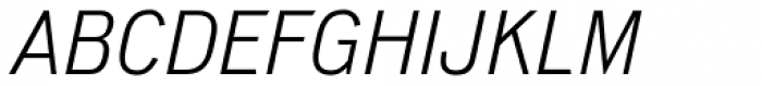 Shapiro Pro 524 Italic Font UPPERCASE