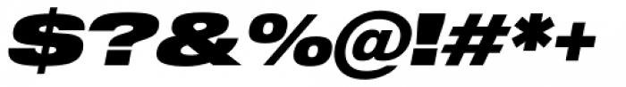 Shapiro Pro 99 Italic Font OTHER CHARS