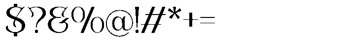 Shaprone Regular Font OTHER CHARS