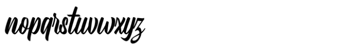 Sharely Font LOWERCASE