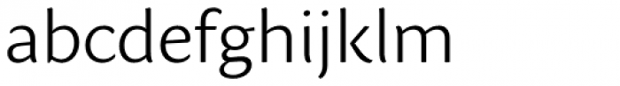 Sharik Sans Light Font LOWERCASE