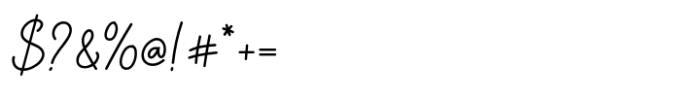 Sharine Font OTHER CHARS