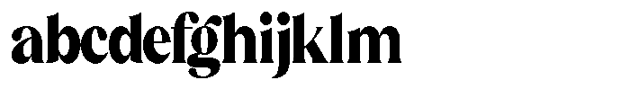 Sharink Black Condensed FONT