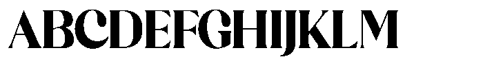 Sharink Black Semi Condensed Font UPPERCASE