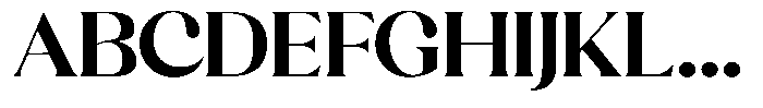 Sharink Bold Expanded Font UPPERCASE