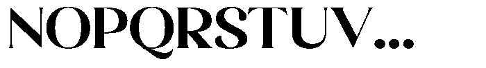 Sharink Bold Expanded Font UPPERCASE