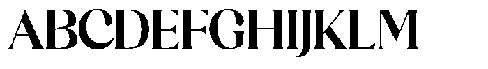 Sharink Bold Font UPPERCASE