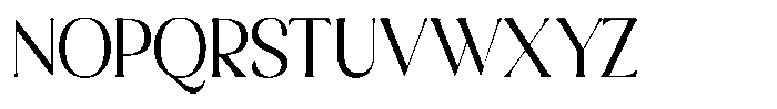 Sharink Condensed Font UPPERCASE