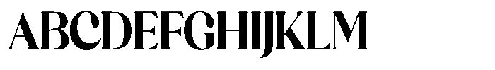 Sharink Extra Bold Condensed Font UPPERCASE
