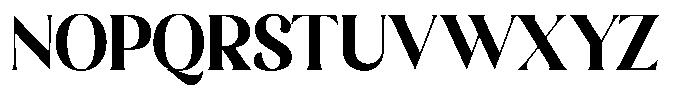 Sharink Extra Bold Semi Condensed Font UPPERCASE