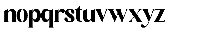 Sharink Extra Bold Semi Condensed Font LOWERCASE