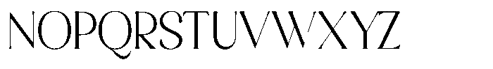 Sharink Light Condensed Font UPPERCASE