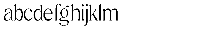 Sharink Light Condensed FONT