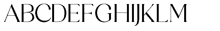 Sharink Light Semi Expanded Font UPPERCASE