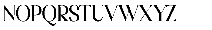 Sharink Medium Condensed Font UPPERCASE