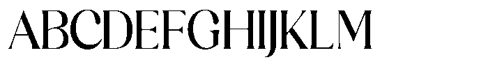 Sharink Medium Semi Condensed Font UPPERCASE