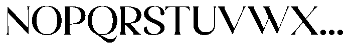 Sharink Medium Semi Expanded Font UPPERCASE