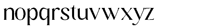 Sharink Regular Font LOWERCASE