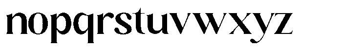 Sharink Semi Bold Semi Expanded Font LOWERCASE