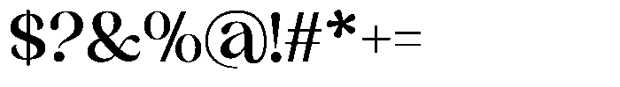 Sharink Semi Bold Font OTHER CHARS