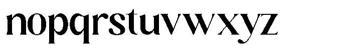 Sharink Semi Bold Font LOWERCASE