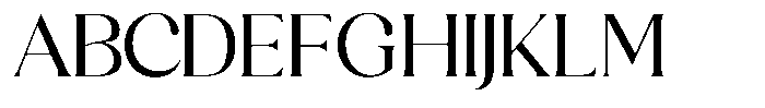 Sharink Semi Expanded Font UPPERCASE