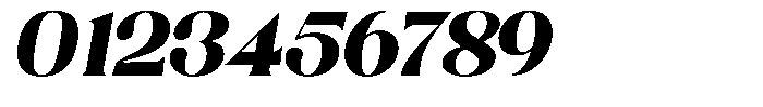 Sharink Slant Black Expanded Font OTHER CHARS