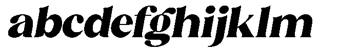 Sharink Slant Black Expanded FONT