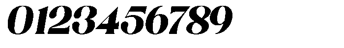 Sharink Slant Black Semi Expanded Font OTHER CHARS
