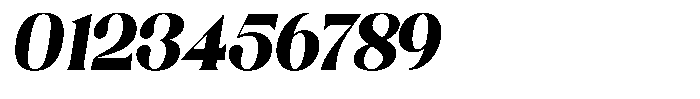 Sharink Slant Black Font OTHER CHARS