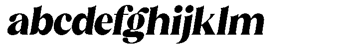 Sharink Slant Black FONT