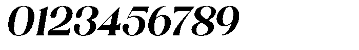 Sharink Slant Bold Semi Expanded Font OTHER CHARS
