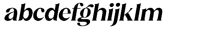 Sharink Slant Bold Semi Expanded FONT