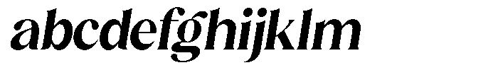 Sharink Slant Bold FONT