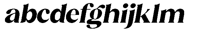 Sharink Slant Extra Bold Expanded FONT