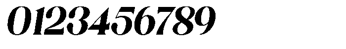Sharink Slant Extra Bold Font OTHER CHARS