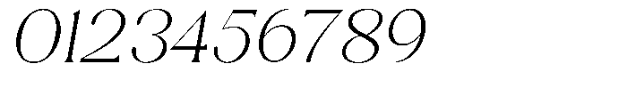 Sharink Slant Extra Light Expanded Font OTHER CHARS