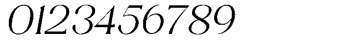 Sharink Slant Light Expanded Font OTHER CHARS
