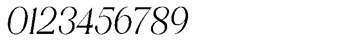 Sharink Slant Light Semi Condensed Font OTHER CHARS