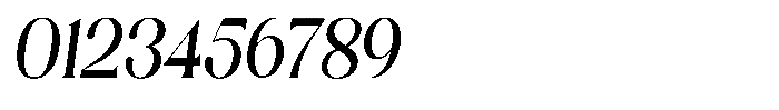 Sharink Slant Medium Condensed Font OTHER CHARS