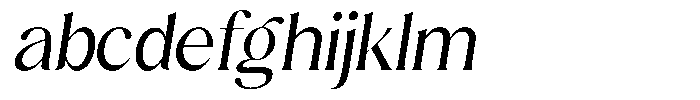 Sharink Slant Regular FONT