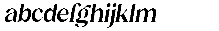 Sharink Slant Semi Bold FONT
