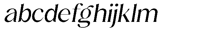 Sharink Slant Semi Expanded FONT