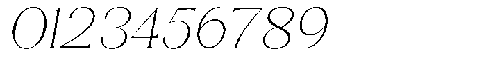 Sharink Slant Thin Expanded Font OTHER CHARS
