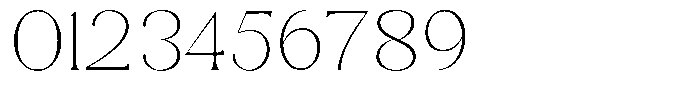 Sharink Thin Expanded Font OTHER CHARS