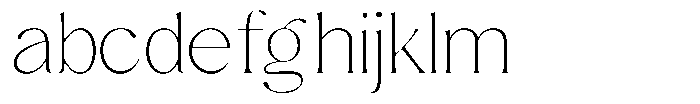 Sharink Thin Expanded FONT
