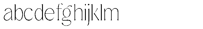 Sharink Thin Semi Condensed FONT