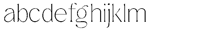 Sharink Thin Semi Expanded FONT