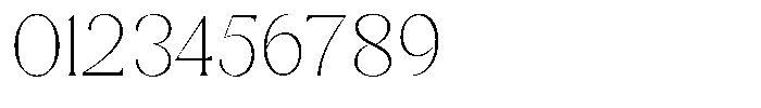 Sharink Thin Font OTHER CHARS